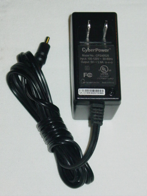 NEW CyberPower CPSA0526 AC Adapter 5V 2.6A